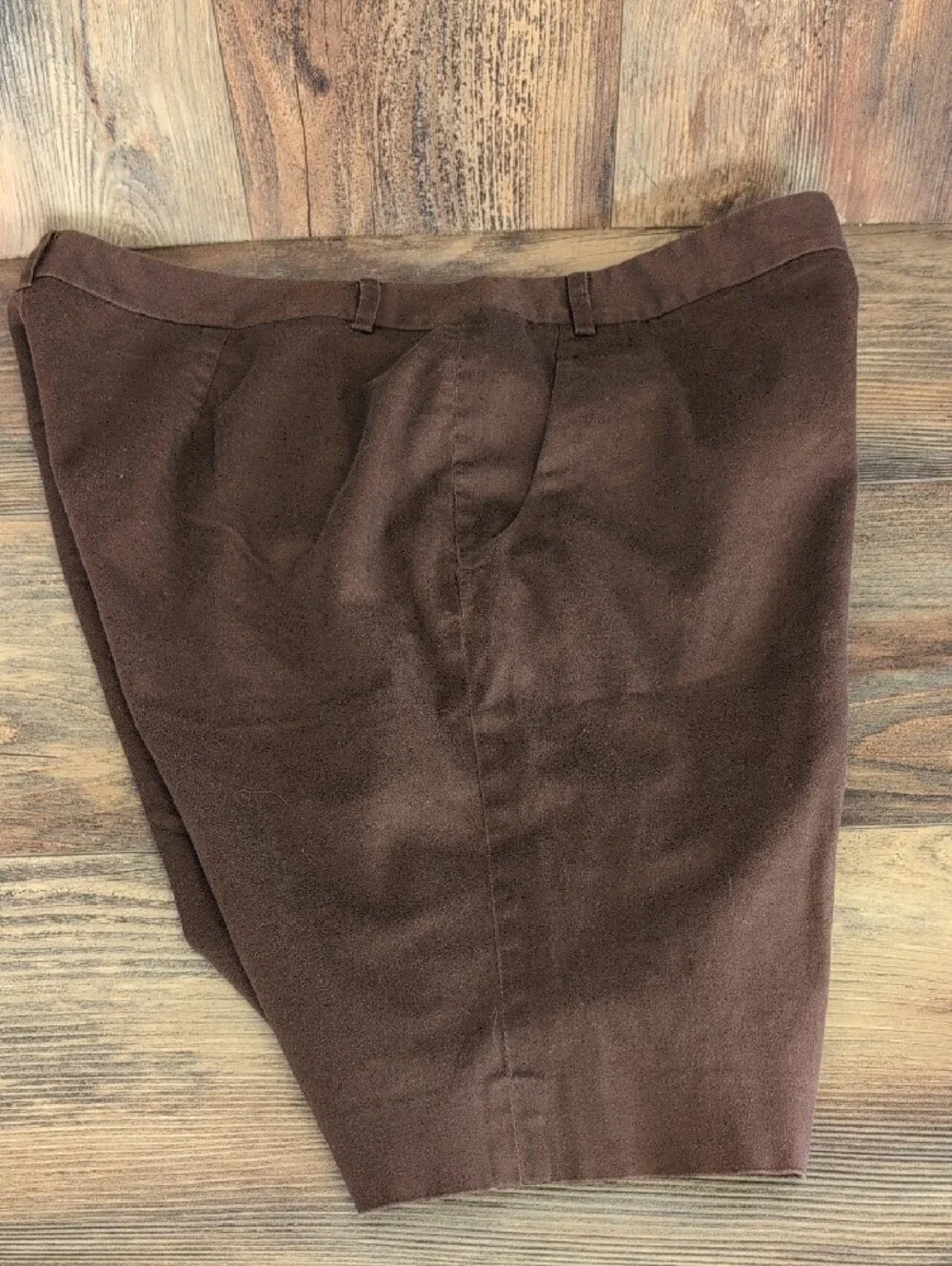 Coldwater Creek Brown Natural Fit Long Shorts 12      541A